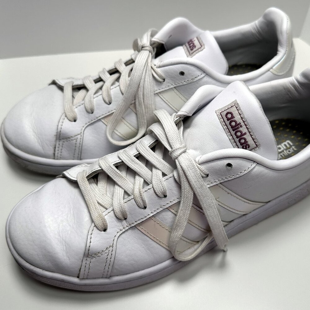 Adidas Cloudfoam Tennis  Shoes - Women's Size 8.5 - HWI28Y001